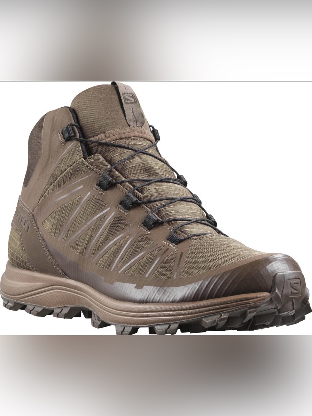 Salomon Brown Speed Assualt Mid  Boots - Men's US 9.5